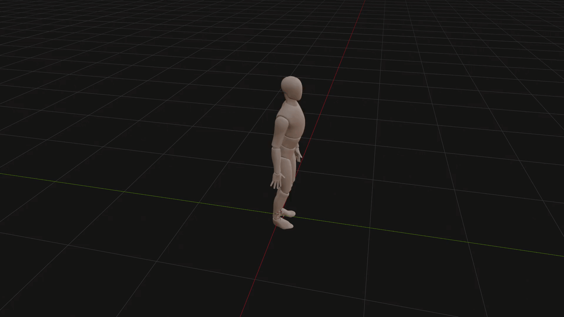 A person jumping